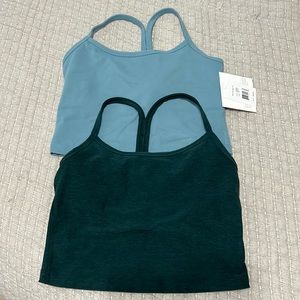 BUNDLE beyond yoga slim racerback tank crop